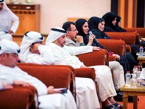 School principals during Al Ameen Service session.