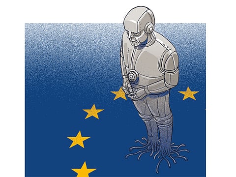 Euro robot.