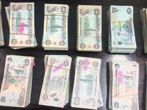 One of the accused was an employee of the money-transport company.