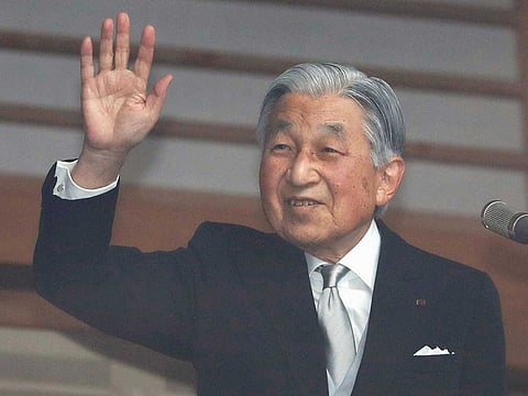 Japan's Emperor Akihito
