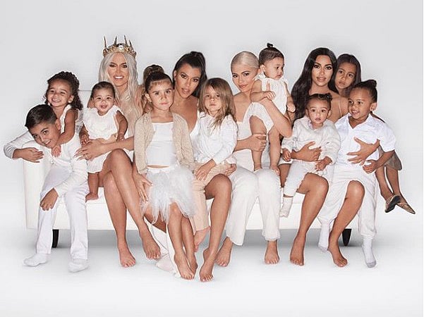 Kardashian Chirstmas pic