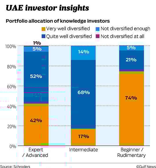 Portfolio allocation of knowledge investors