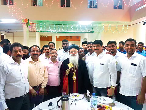 Baselios Marthoma Paulose II, who celebrated Christmas with workers in a labour accommodation in Dubai on Tuesday, will attend the valedictory function of the 50th anniversary celebrations of St Thomas Orthodox Cathedral today.