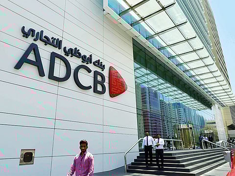 Merger gains are showing through for Abu Dhabi Commercial Bank, which has reported profits of Dh4.8 billion.
