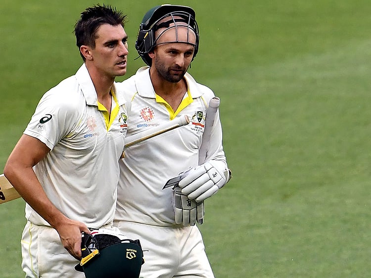 Australia's unbeaten batting pair