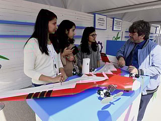 UAE students build drone that clears fog
