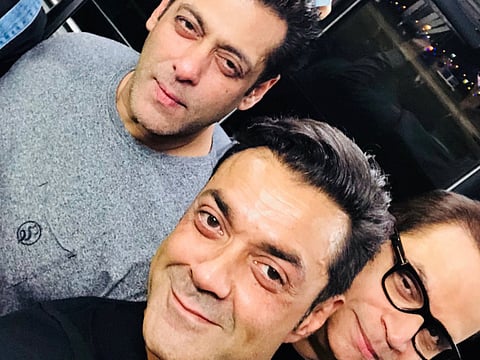 Salman Khan, Bobby in Bangkok for ‘Race 3’