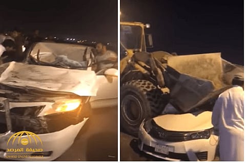 Search on for reckless shovel truck driver in Jeddah