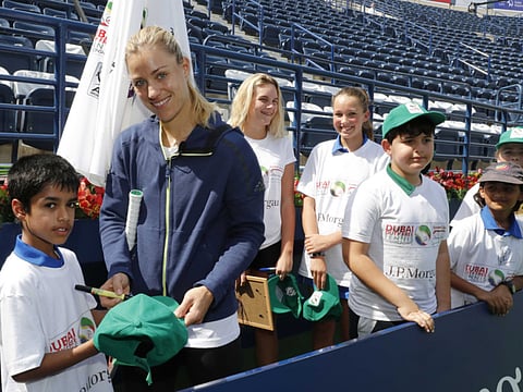 Daily Deuce: Young tennis fans learn the ropes at Kids’ Day