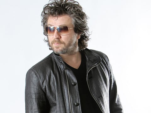 Persian pop singer Mansour Jafari in Dubai