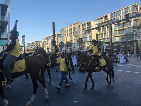 The happiness parade in Dubai