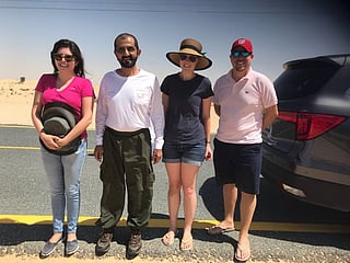 Mohammad Bin Rashid rescues tourists stuck in desert