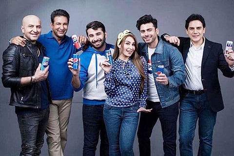 Fawad Khan and Reema in cola ad
