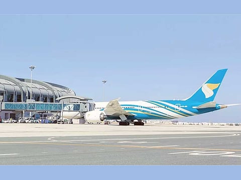 The new passenger terminal at the Muscat International Airport. 