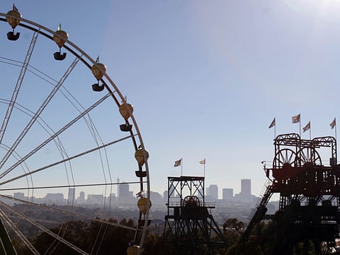The skyline of Johannesburg.  A new airline is preparing to start flights in South Africa next week, entering the industry at a time when carriers near and far are going bankrupt.