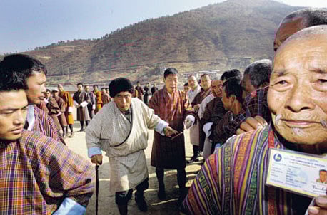 March 24, 2008: Democracy comes to Bhutan