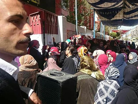 Women raise profile in Egypt polls