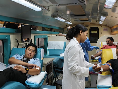 Dubai student organises blood donation drive
