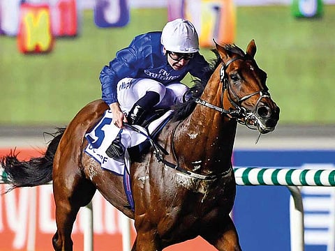 Benbatl, ridden by Oisin Murphy and trained by Saeed Bin Surour.