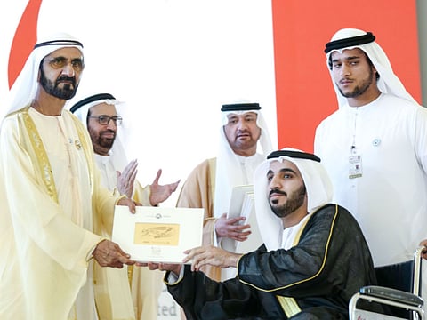 Mohammad wishes a bright future for UAE University graduates