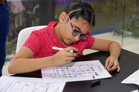 Children get to learn logical maths at reading festival