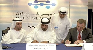 April 21, 2003: Dubai signs Silicon Oasis project