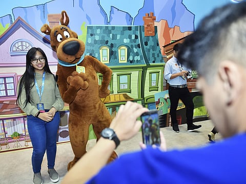 A person in a Scooby-Doo outfit. Photo for illustrative purposes.