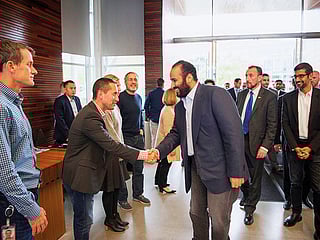 Google, Thiel feature in Saudi Prince’s Silicon Valley tour