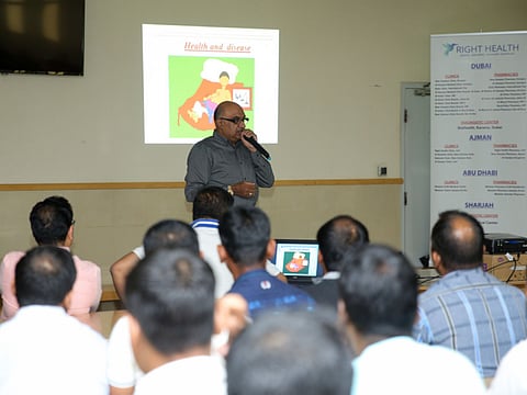 Workers get free health check-up