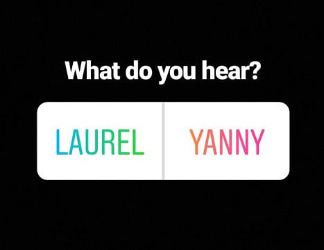 Is it ‘yanny’ or ‘laurel’?