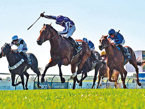 Game Masar finishes third in 2,000 Guineas