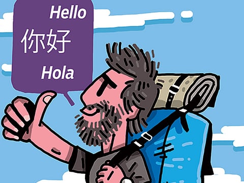 Learn languages and travel ... to know others
