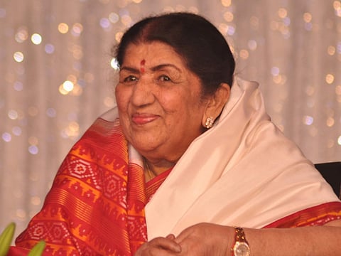 Singer Lata Mangeshkar