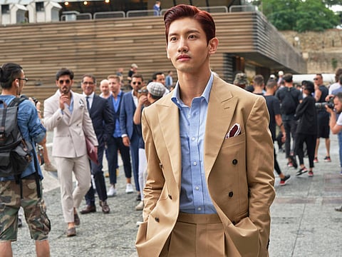 TVXQ!’s Changmin makes fashion impact