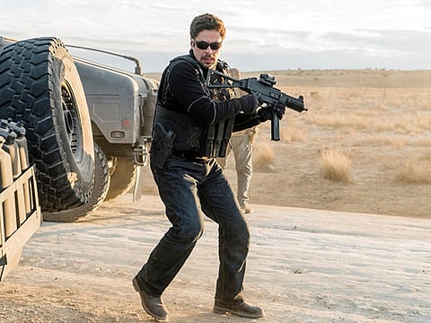 Benicio Del Toro goes for the good part