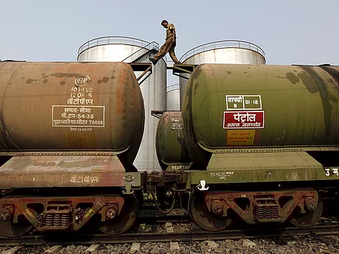A oil terminal on the outskirts of Kolkata, India.  India's strong resistance to the OPEC+ move over continuation of unilateral oil production cuts going into April has bore some results with the world's largest oil producer, Saudi Arabia, ensuring full monthly supplies.