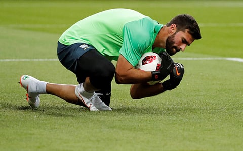 Brazil’s Alisson (above) was signed by Liverpool from Roma for €72.5 million — a record for a goalkeeper.