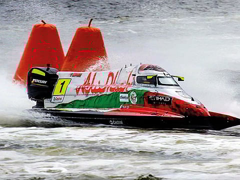 Team Abu Dhabi’s Rashed Al Qemzi finished second in Tonsberg, Norway’s oldest city of Tønsberg.