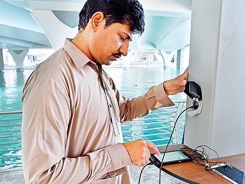 Clint Egbert/Gulf News 