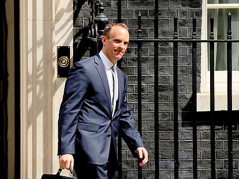 British Foreign Secretary Dominic Raab says the UK stands in full support of our Czech allies.