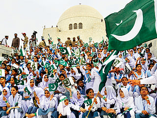Pakistan wears green and white on Independence Day