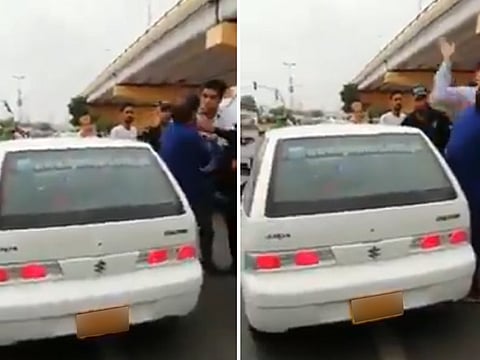 Video: Pakistani lawmaker caught beating a citizen, tweeps react