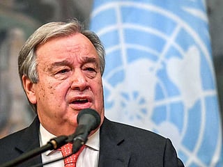 UN chief Antonio Guterres calls to combat violence against women