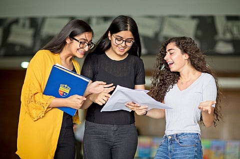Students in the UAE celebrate IGCSE results