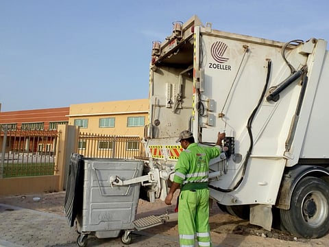  The Abu Dhabi Waste Management Centre (Tadweer) collected more than 1.05 million tons of waste in Abu Dhabi during the first half of this year. File photo