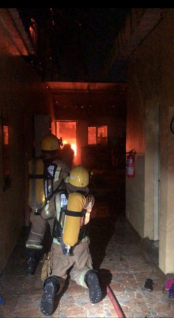 30 Female workers rescued from RAK fire accommodation