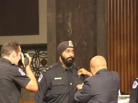 First Sikh Man inducted into Trump’s security detail
