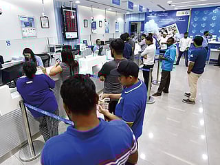Many Indian expatriates are taking advantage of the weak rupee to remit funds home.