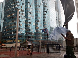 Mangkhut hits mainland China after lashing Hong Kong