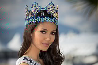 Filipina beauty queen Megan Young 'super happy' to visit UAE